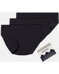 Spanx - Smooth Fit-To-You Supima Cotton Bikini 3-Pack - Lyst