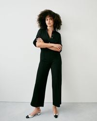 Spanx - Supersmoothtm Perfectfit Ponte Cropped Wide Leg Pant - Lyst