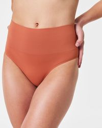 Spanx - Seamless Power Sculpting Ecocare Brief - Lyst