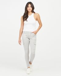 spanx stretch twill ankle cargo pant