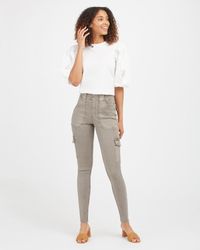 spanx twill cargo pants