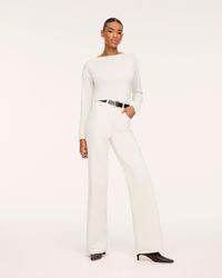 Spanx - Shape Authentic 360 Corduroy Wide Leg Jeans - Lyst