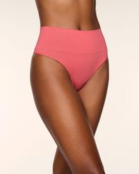 Spanx - Shape Extraordinary Supima Cotton Thong - Lyst