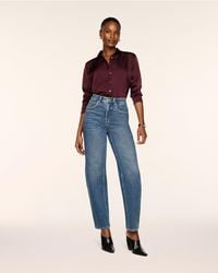 Spanx - Shape Authentic 360 Barrel Leg Jeans - Lyst
