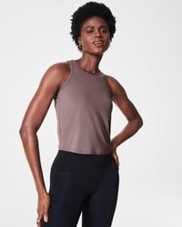 Spanx - Butter Keyhole Tank Top - Lyst