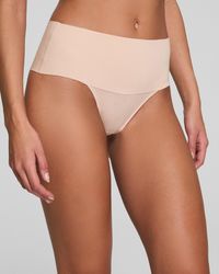 Spanx - Supersmoothtm Undie-tectable® Supima® Cotton Thong - Lyst