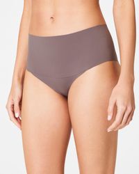 Spanx - Supersmooth Undie-Tectable Cotton Tanga - Lyst