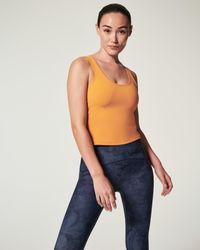 Spanx - The Get Moving Fitted Tank - Lyst