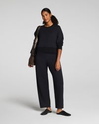 Spanx - Airessentials Luxe Crewneck Long Sleeve Top - Lyst