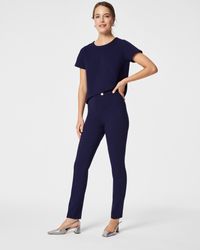Spanx - The Perfect Pant, Button Tapered Ankle - Lyst