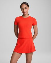 Spanx - Get Moving Rib T-Shirt - Lyst