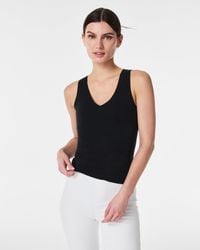Spanx - Fit-to-you V-neck Tank - Lyst