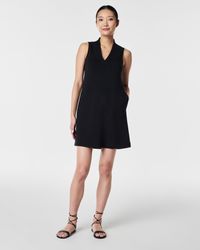 Spanx - Airessentials V-neck Mini Dress - Lyst