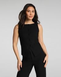 Spanx - Wellsuited Tailored Button-Down Vest - Lyst