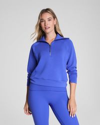 Spanx - Airessentials Half Zip Top - Lyst
