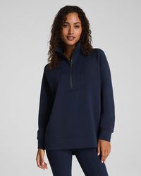 Spanx - Airessentials Half Zip Top Tunic - Lyst