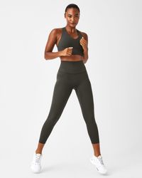 Spanx - Soft & Smooth Active 7/8 Leggings - Lyst