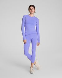 Spanx - Shape Booty Boost 7/8 Leggings With Secretsweat Tech - Lyst