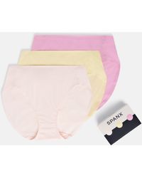 Spanx - Smooth Fit-To-You Supima Cotton Brief 3-Pack - Lyst