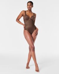 Spanx - Shape Invisible High-Waisted Thong - Lyst