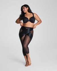 Spanx - Shape Satin-X Capri - Lyst
