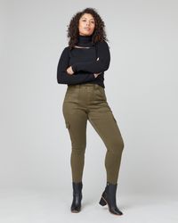 Spanx Stretch Twill Ankle Cargo Pant - Multicolor