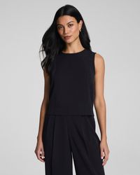 Spanx - Carryon Crewneck Shell Tank Top - Lyst