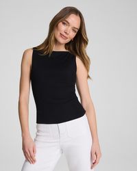 Spanx - Smooth Jersey High Neck Tank Top - Lyst