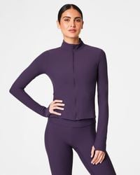 Spanx - Smooth Onform Full Zip Jacket - Lyst