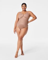 Spanx - Shape Invisible High-Waisted Thong - Lyst