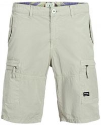Homme Vêtements Shorts Shorts fluides/cargo beige Coton Jack & Jones pour homme en coloris Neutre Intelligence short cargo 