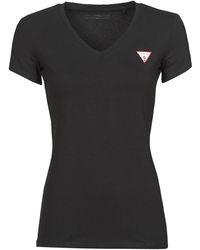 Guess - T-shirt SS VN MINI TRIANGLE TEE - Lyst