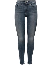 ONLY - Jeans skinny ONLWAUW MID SK DNM BJ777 NOOS 15233288 - Lyst