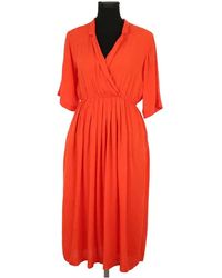 Des Petits Hauts - Robe Robe orange - Lyst