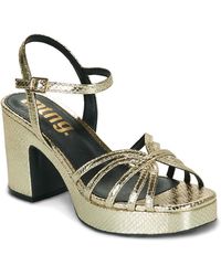 MTNG - Keilabsatzsandalen Britt - Lyst