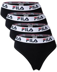 Fila - Logo élastique en coton - Qualité - Lyst