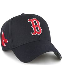 '47 - Casquette 47 CAP MLB BOSTON RED SOX SURE SHOT SNAPBACK MVP NAVY - Lyst