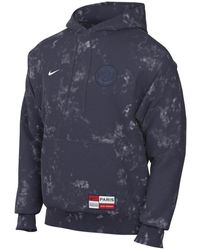 Nike - Sweat-shirt Psg m nsw club hoodie po ft gx - Lyst