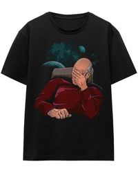 Star Trek - T-shirt Facepalm - Lyst
