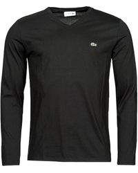 T shirt manches longues lacoste sale