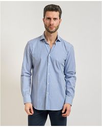 SETTE/MEZZO - Chemise Chemise Settemezzo à fines rayures - Lyst