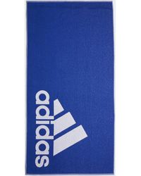 adidas Accessoire sport Serviette (grand format) - Bleu