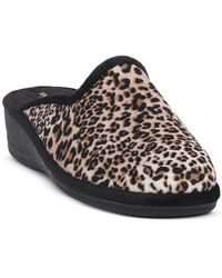 Valleverde - Chaussons Leopardo Pantofola - Lyst