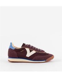 Victoria - Baskets basses BASKET SATURNO NYLON CROÛTE DE CUIR SEMELLE CRANTÉE 1158101 - Lyst