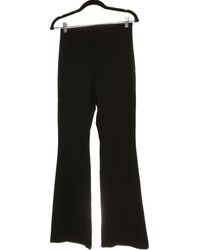 T1 S Pantalon H&M en coloris Marron Femme Vêtements Pantalons décontractés élégants et chinos Sarouels Pantalon Droit Femme 36 