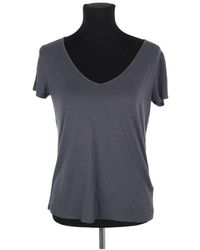 Zadig & Voltaire - T-shirt T-shirt en coton gris - Lyst