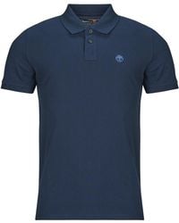 Timberland - Polo Shirt Korte Mouw Millers River Pique Short Sleeve Polo - Lyst