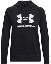 Under Armour - Sweatshirts à capuche hirt RIVAL FLEECE BIG LOGO HD - Lyst