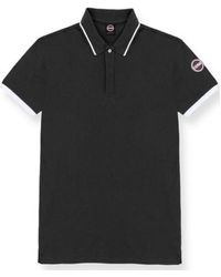 Colmar - T-shirt Polo en piqu noir - Lyst