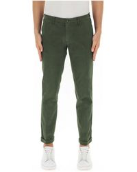 40weft - Jeans Pantalon chino vert militaire Lenny - Lyst